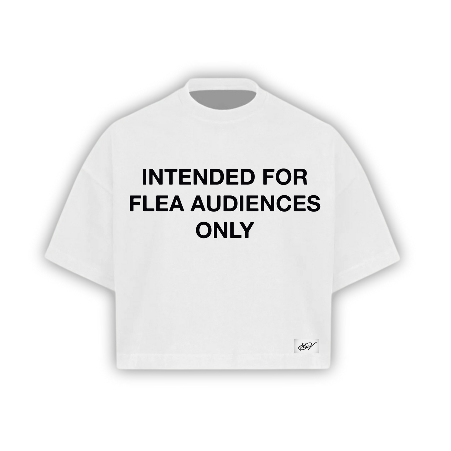 “Flee Audiences” Tee White